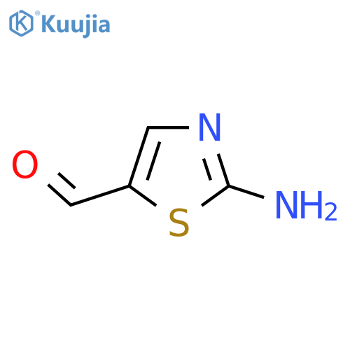 2-aminothiazole-5-carbaldehyde structure
