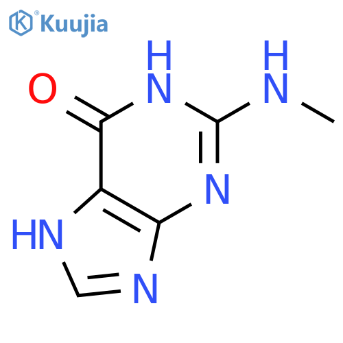 2-(Methylamino)-1H-purin-6(7H)-one structure