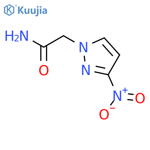 2-(3-Nitro-1H-pyrazol-1-yl)acetamide structure