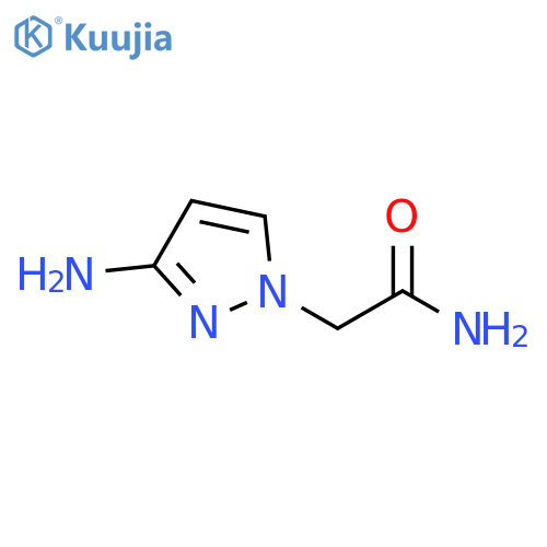 2-(3-amino-1H-pyrazol-1-yl)acetamide structure