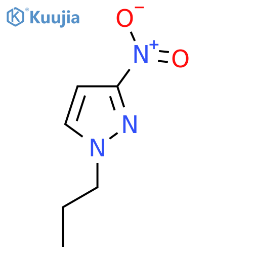 3-nitro-1-propyl-1H-pyrazole structure