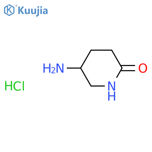 (5R)-5-aminopiperidin-2-one hydrochloride structure