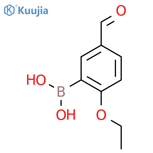 2-Ethoxy-5-formylphenylboronic Acid structure