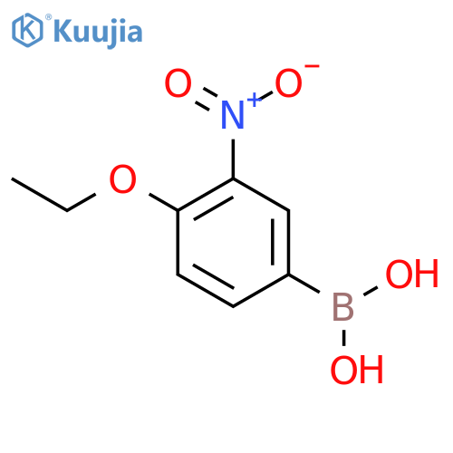 (4-Ethoxy-3-nitrophenyl)boronic acid structure