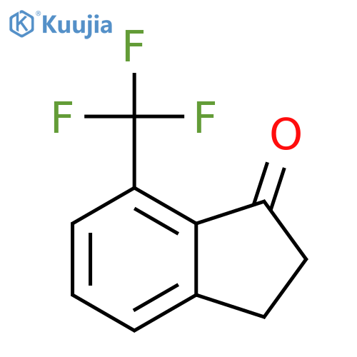 7-(trifluoromethyl)indan-1-one structure