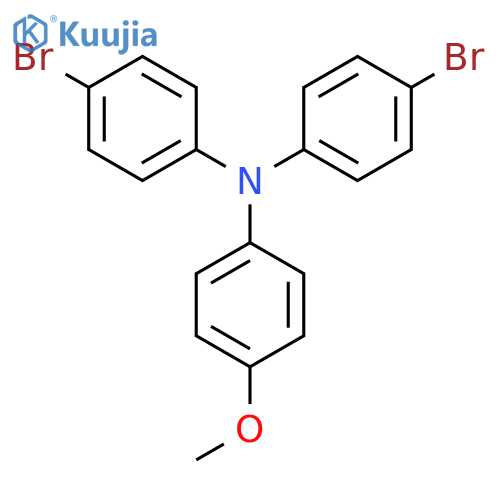4-Bromo-N-(4-bromophenyl)-N-(4-methoxyphenyl)aniline structure