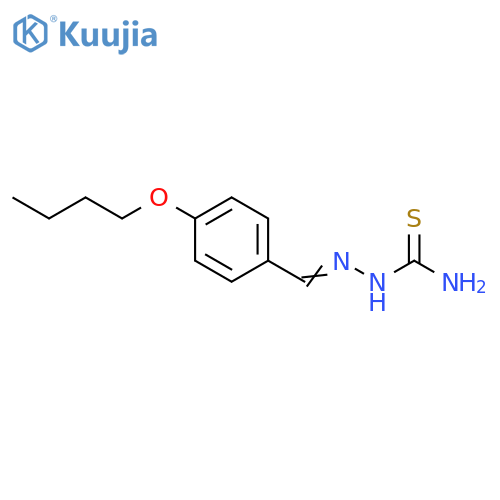 2-(4-Butoxyphenyl)methylenehydrazinecarbothioamide structure
