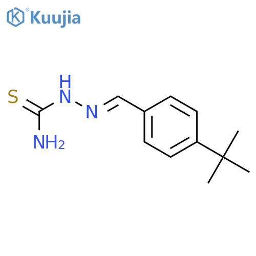 Hydrazinecarbothioamide, 2-[[4-(1,1-dimethylethyl)phenyl]methylene]- structure