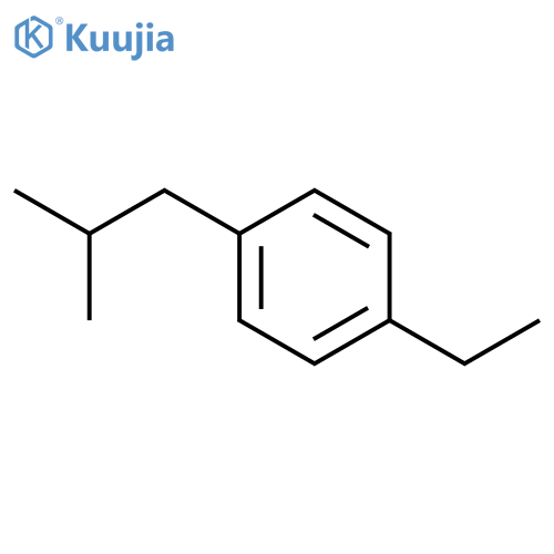 1-Ethyl-4-isobutylbenzene structure