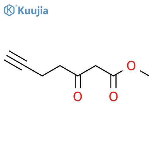 Methyl 3-oxohept-6-ynoate structure