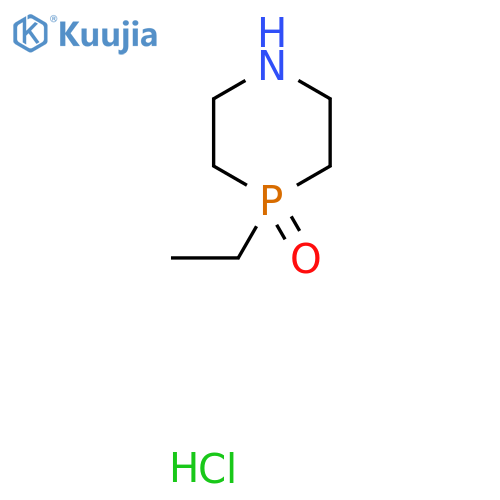4-ethyl-1,4lambda5-azaphosphinan-4-one hydrochloride structure