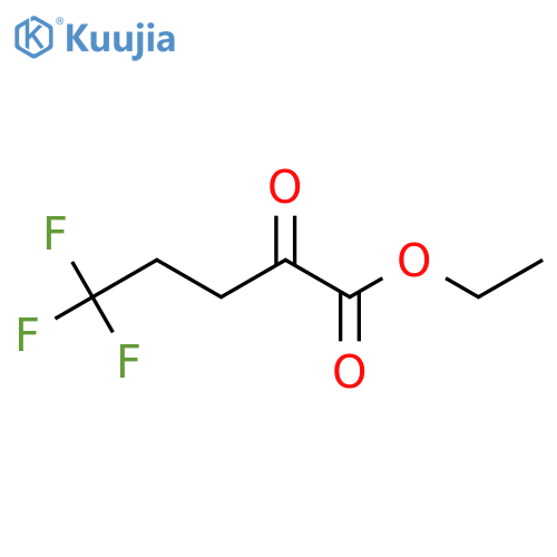 5,5,5-Trifluoro-2-oxopentanoic acid ethyl ester structure
