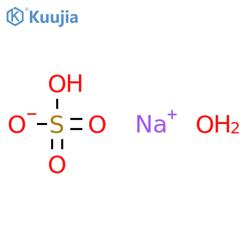 Sodium Hydrogen Sulfate Monohydrate structure