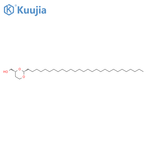 1,3-Dioxane-4-methanol, 2-octacosyl-, cis- structure