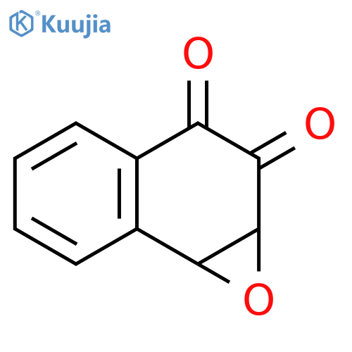 Naphth[1,2-b]oxirene-2,3-dione, 1a,7b-dihydro- structure