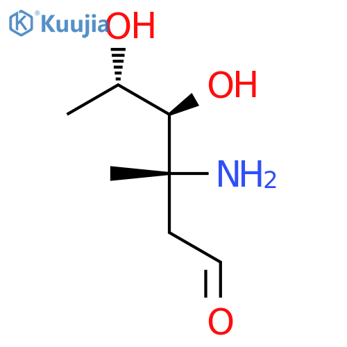 L-xylo-Hexose, 3-amino-2,3,6-trideoxy-3-C-methyl- structure