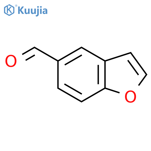 1-Benzofuran-5-carbaldehyde structure