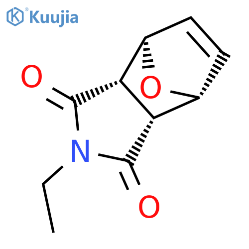 4,7-Epoxy-1H-isoindole-1,3(2H)-dione, 2-ethyl-3a,4,7,7a-tetrahydro-, (3aR,4R,7S,7aS)-rel- structure