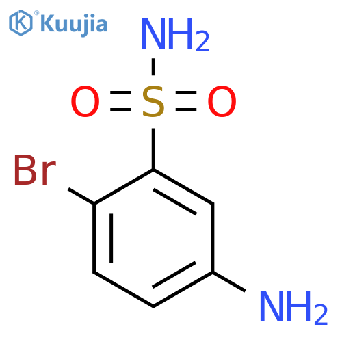 5-Amino-2-bromobenzene-1-sulfonamide structure