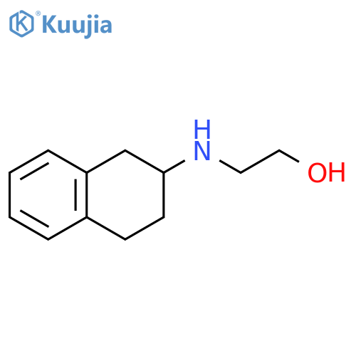 2-(1,2,3,4-tetrahydronaphthalen-2-yl)aminoethan-1-ol structure
