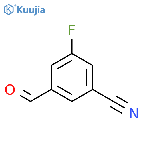3-Fluoro-5-formylbenzonitrile structure