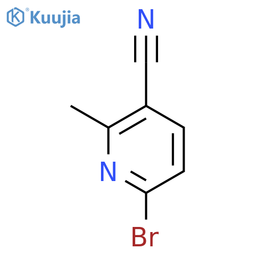 2-Bromo-5-cyano-6-picoline structure
