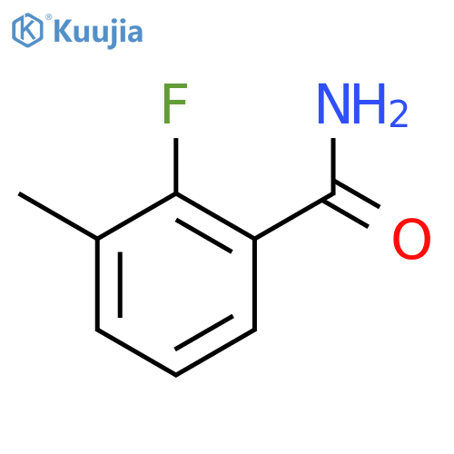 2-Fluoro-3-methylbenzamide structure