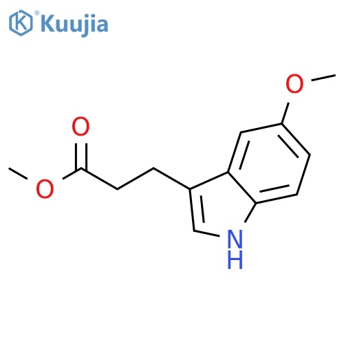 Methyl 3-(5-methoxy-1h-indol-3-yl)propanoate structure