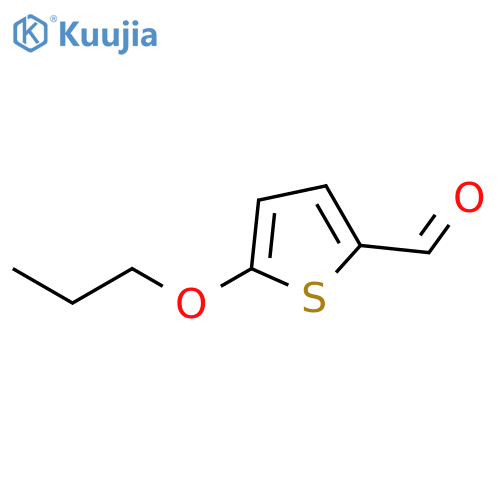 5-Propoxy-2-thiophenecarboxaldehyde structure