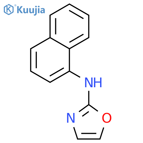 2-Oxazolamine,N-1-naphthalenyl- structure