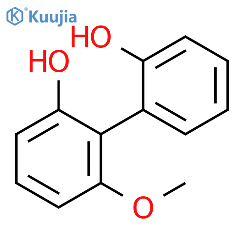 [1,1'-Biphenyl]-2,2'-diol, 6-methoxy- structure