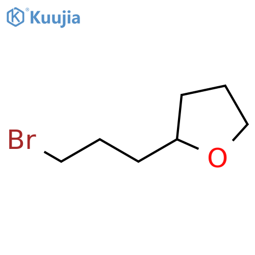 Furan, 2-(3-bromopropyl)tetrahydro- structure