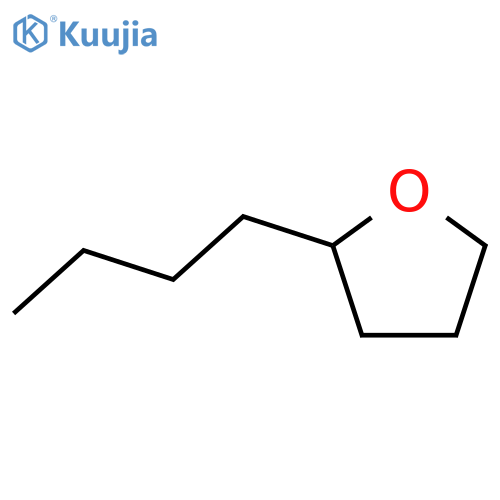 Furan,2-butyltetrahydro- structure