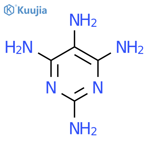 pyrimidine-2,4,5,6-tetramine structure