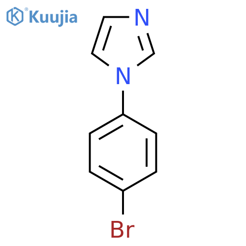 1-(4-Bromophenyl)imidazole structure