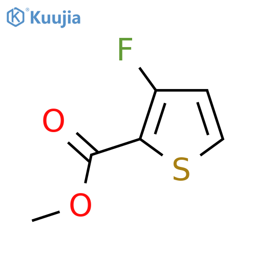 Methyl 3-fluorothiophene-2-carboxylate structure