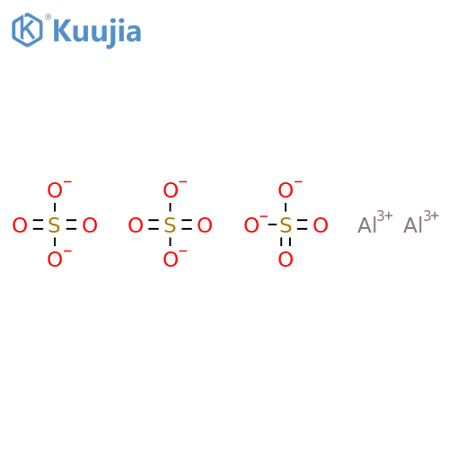Aluminium sulfate structure
