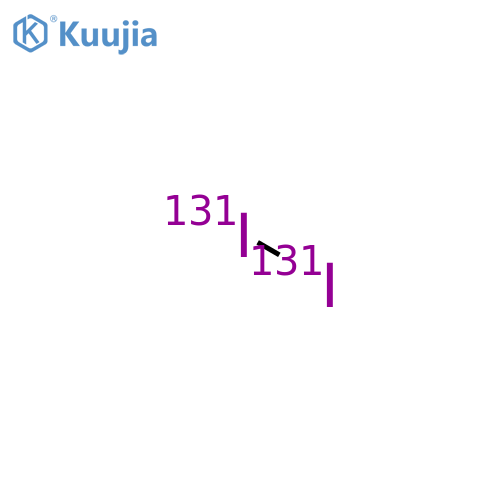 Iodine, isotope of mass131, at. structure