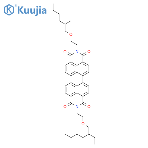 Anthra[2,1,9-def:6,5,10-d'e'f']diisoquinoline-1,3,8,10(2H,9H)-tetrone, 2,9-bis[2-[(2-ethylhexyl)oxy]ethyl]- structure