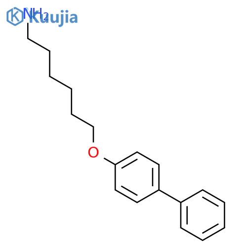 1-Hexanamine, 6-([1,1'-biphenyl]-4-yloxy)- structure