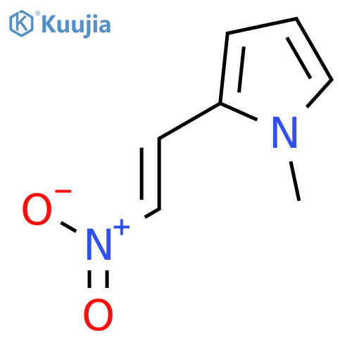 1-methyl-2-(E)-2-nitroethenyl-1H-pyrrole structure
