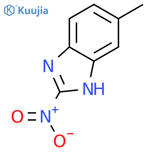 1H-Benzimidazole,6-methyl-2-nitro- structure