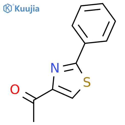 1-(2-Phenyl-1,3-thiazol-4-yl)ethan-1-one structure