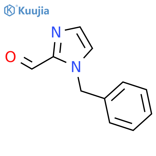 1-benzyl-1H-imidazole-2-carbaldehyde structure