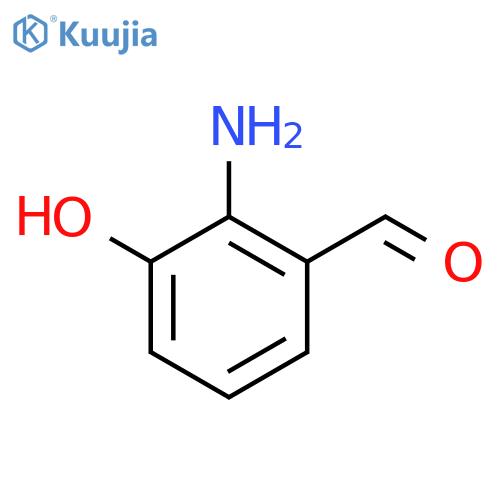 2-Amino-3-hydroxybenzaldehyde structure