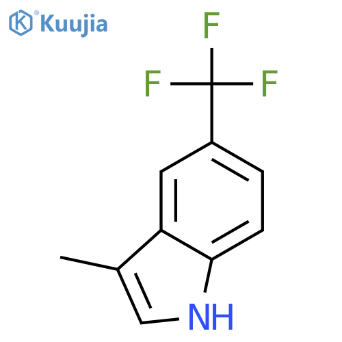 3-methyl-5-(trifluoromethyl)-1H-Indole structure