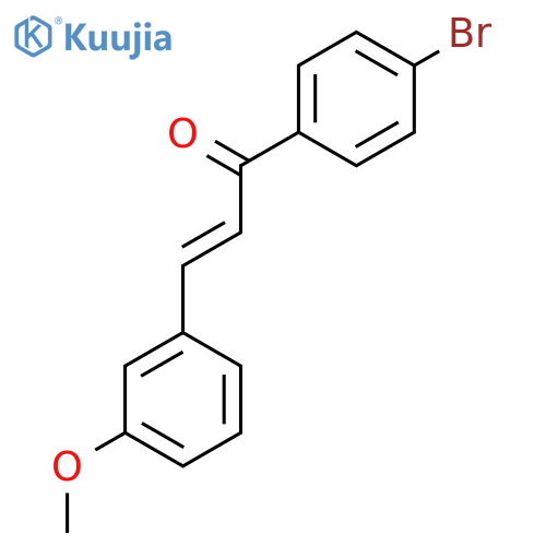 4-Bromophenyl 3-methoxystyryl ketone structure