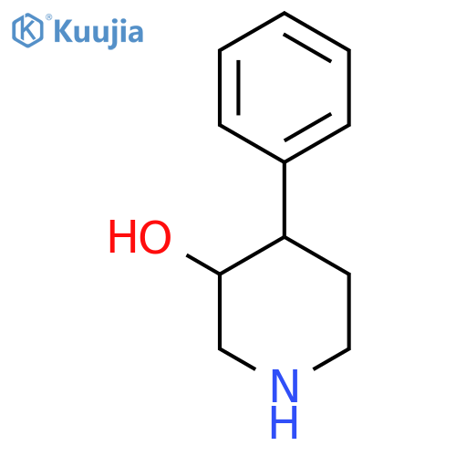 4-Phenylpiperidin-3-ol structure