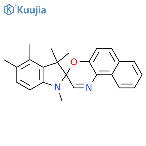 Spiro[2H-indole-2,3'-[3H]naphth[2,1-b][1,4]oxazine],1,3-dihydro-1,3,3,4,5-pentamethyl- structure