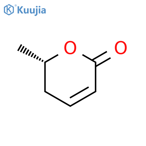 2H-Pyran-2-one,5,6-dihydro-6-methyl-, (6S)- structure